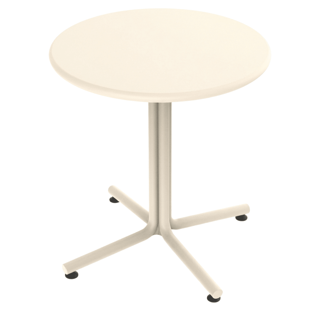 Mesa Comercial al Aire Libre Circular - RESOL BINI - Varios Colores - Polipropileno Con Fibra de Vidrio - Protección UV - 5394 - Resol - NOGAL BEAT - Mesa de Terraza