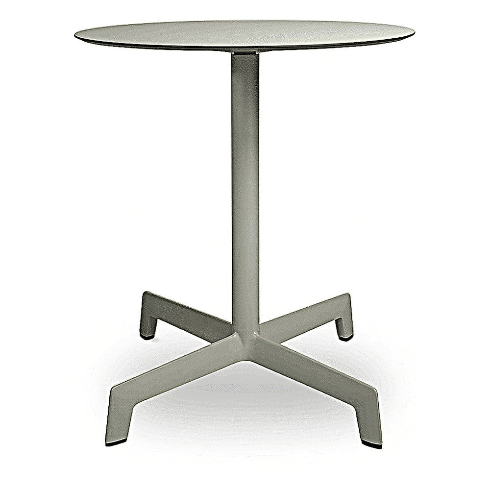 Mesa Comercial al Aire Libre Circular - RESOL SPUTNIK Ø70- Varios Colores - Estructura de Aluminio y Pie en Poliamida - 06133 - Resol - NOGAL BEAT - Mesa de Terraza