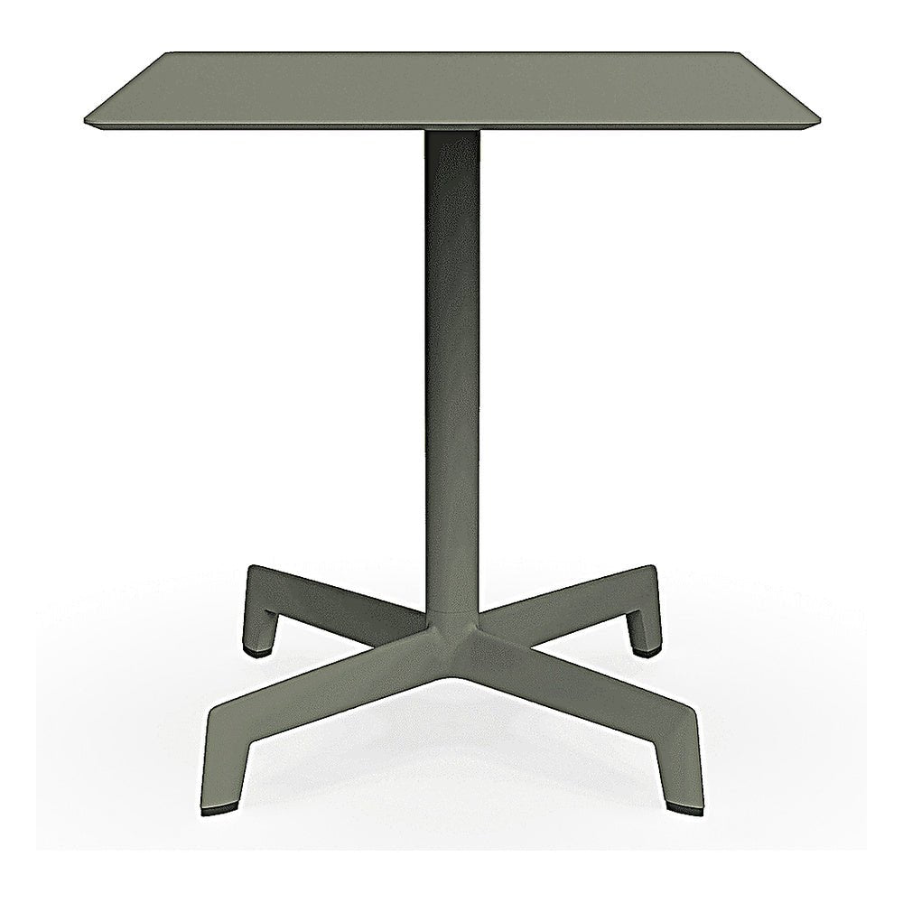 Mesa Comercial al Aire Libre Cuadrada - RESOL SPUTNIK 70x70 - Varios Colores - Estructura de Aluminio y Pie en Poliamida - 06130 - Resol - NOGAL BEAT - Mesa de Terraza