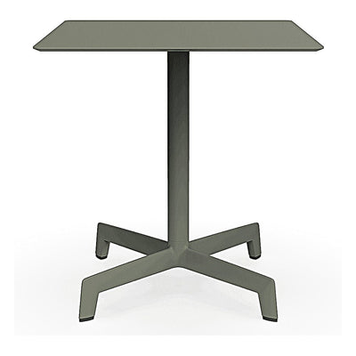 Mesa Comercial al Aire Libre Cuadrada - RESOL SPUTNIK 70x70 - Varios Colores - Estructura de Aluminio y Pie en Poliamida - 06130 - Resol - NOGAL BEAT - Mesa de Terraza