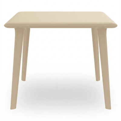 Mesa Comercial al Aire Libre Protección UV - RESOL NEW DESSA 90x90 - Varios Colores - Estructura Acero y Anticorrosivo - 7145 - Resol - NOGAL BEAT - Mesas