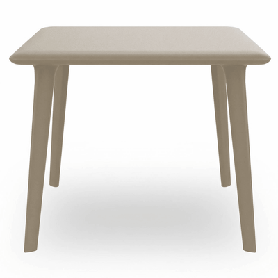 Mesa Comercial al Aire Libre Protección UV - RESOL NEW DESSA 90x90 - Varios Colores - Estructura Acero y Anticorrosivo - 3945 - Resol - NOGAL BEAT - Mesas