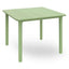 Mesa Comercial al Aire Libre Reciclado - RESOL SOLID RECYCLED 90 X 90 - Varios Colores - 4 Puntas y Protección UV - 6400 - Resol - NOGAL BEAT - Mesas