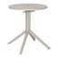Mesa Comercial al Aire Libre Redonda - ALBAR AR - 403 - Varios Colores - Protección UV - AR - 403 B - ALBAR - NOGAL BEAT - Mesas