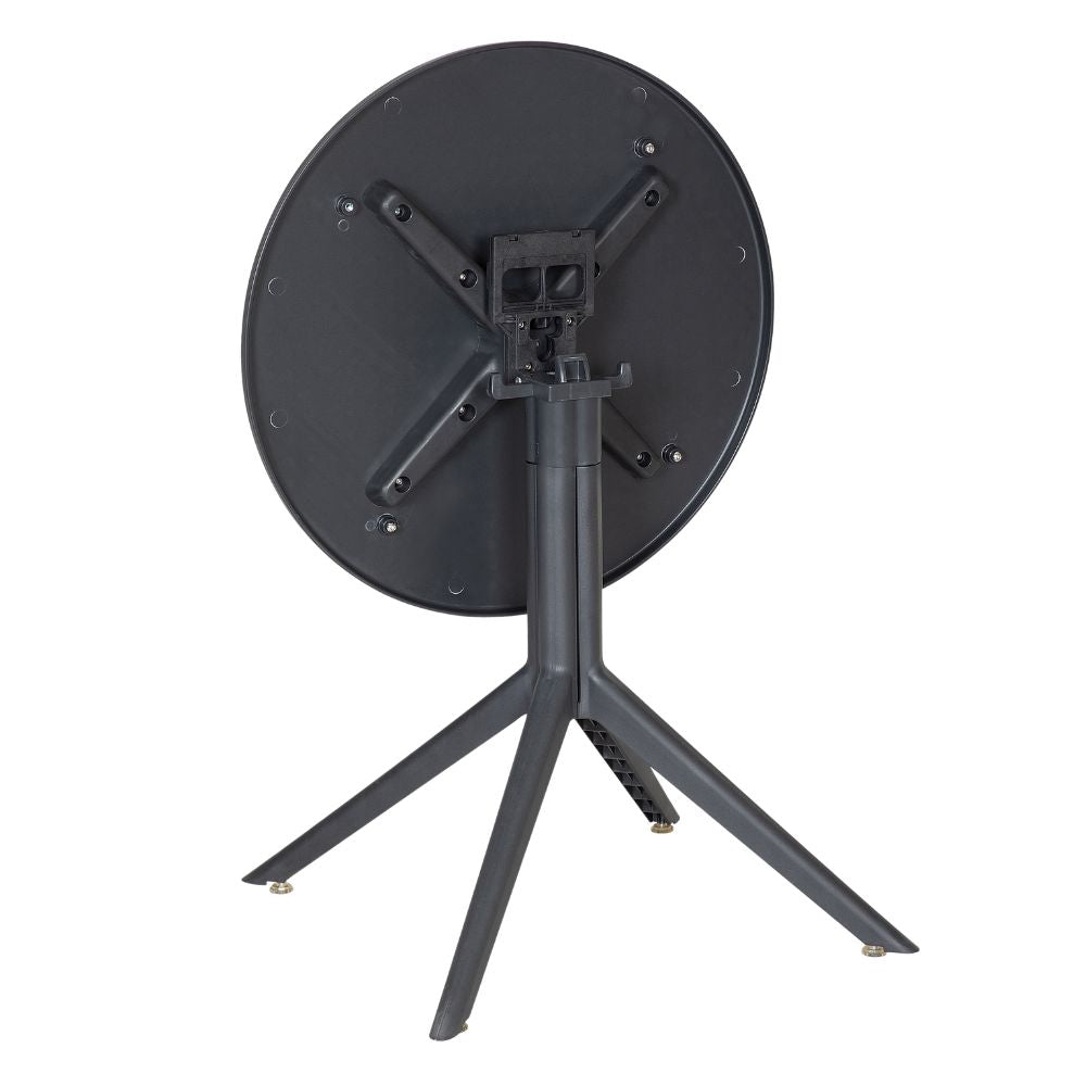 Mesa Comercial al Aire Libre Redonda - ALBAR AR - 403 - Varios Colores - Protección UV - AR - 403 B - ALBAR - NOGAL BEAT - Mesas