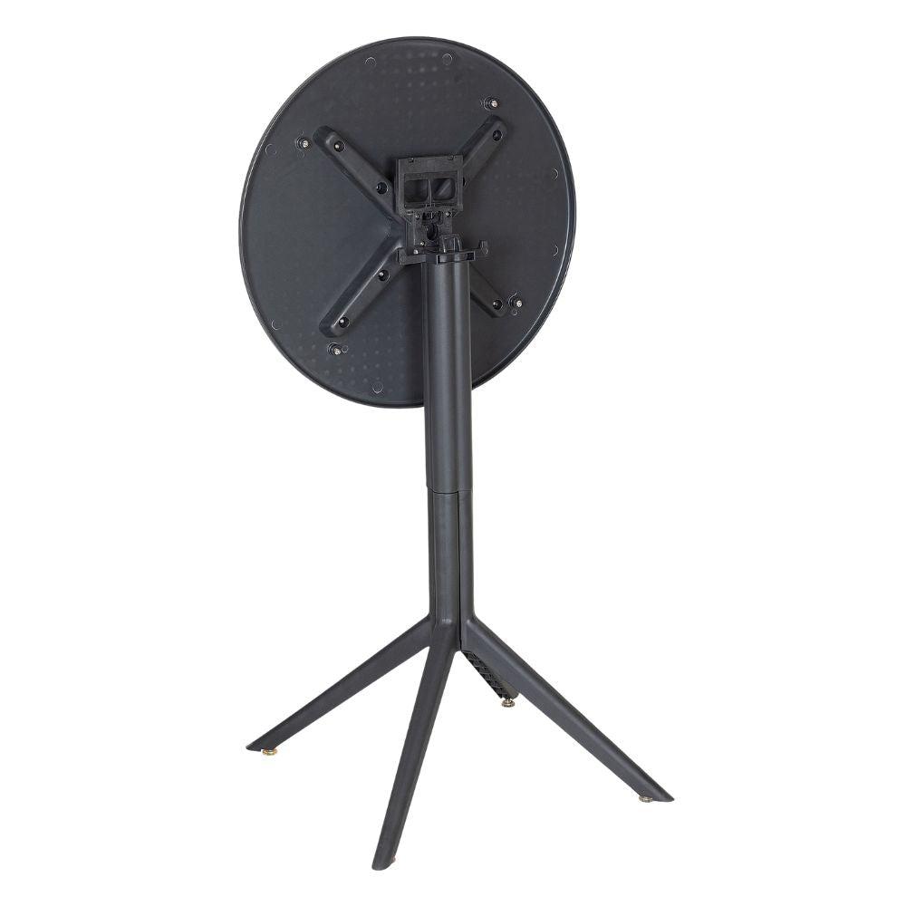 Mesa Comercial al Aire Libre Redonda - ALBAR AR - 403 - Varios Colores - Protección UV - AR - 403 A - ALBAR - NOGAL BEAT - Mesas
