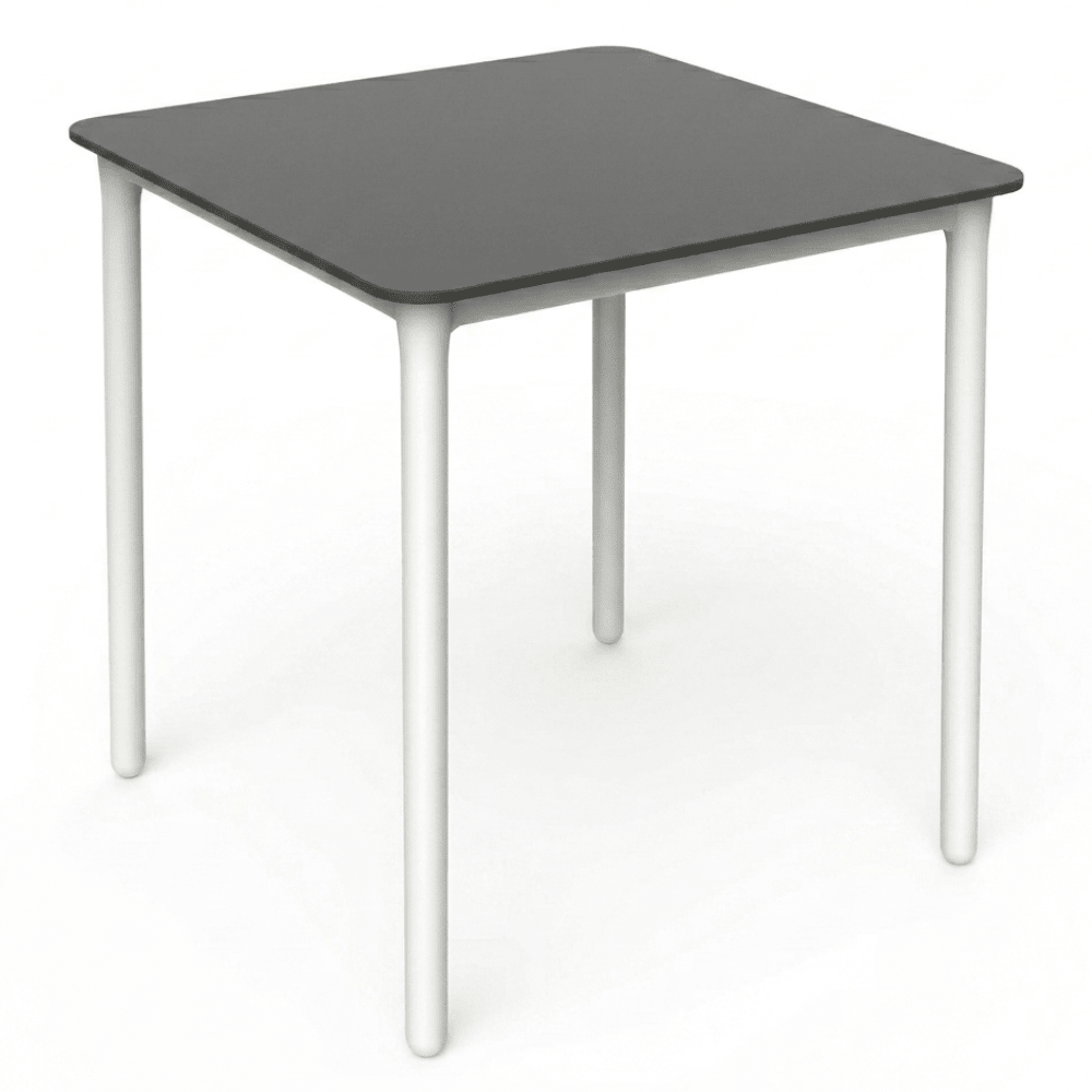 Mesa Comercial al Aire Libre - RESOL MARSELLA - Varios Colores - 4 Puntas y Protección UV - 6675 - Resol - NOGAL BEAT - Mesa de Terraza