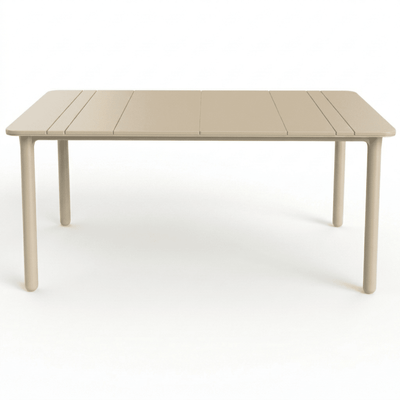 Mesa Comercial al Aire Libre - RESOL NOA 90 x 160 - Varios Colores - Protección UV - Polipropileno - 7198 - Resol - NOGAL BEAT - Mesa de Terraza