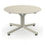 Mesa Comercial Baja al Aire Libre Circular - RESOL BINI HPL LOUNGE - Varios Colores - Protección UV y Tablero HPL - 06083 - Resol - NOGAL BEAT - Mesa Comercial Exterior