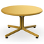 Mesa circular baja RESOL BINI LOUNGE de polipropileno con fibra de vidrio en varios colores