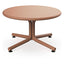 Mesa Comercial Baja al Aire Libre Circular - RESOL BINI LOUNGE - Varios Colores - Protección UV - 05401 - Resol - NOGAL BEAT - Mesa de Terraza