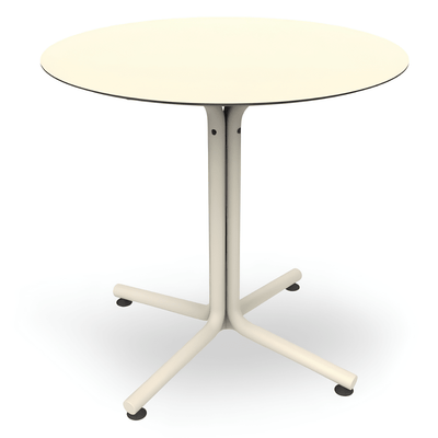 Mesa Comercial Circular - RESOL BINI HPL - Varios Colores - Protección UV - Tablero en Compacto Fenólico - 06636 - Resol - NOGAL BEAT - Mesas