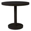 Mesa Comercial para Restaurantes Circular - RESOL BARCINO PIE CENTRAL Ø60 ROUND - Varios Colores - Estructura de Aluminio - 01432 - Resol - NOGAL BEAT - Mesa Comercial Interior