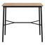 Mesa Comercial para Restaurantes - RESOL HUB 120 x 70 - Varios Colores - Estructura de Aluminio Lacado - 06369 - Resol - NOGAL BEAT - Mesa Comercial Interior
