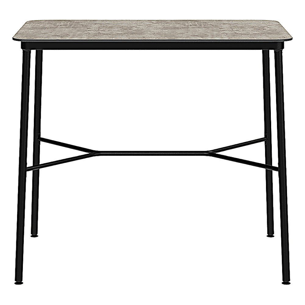 Mesa Comercial para Restaurantes - RESOL HUB 120 x 70 - Varios Colores - Estructura de Aluminio Lacado - 06370 - Resol - NOGAL BEAT - Mesa Comercial Interior