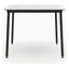 Mesa Comercial para Restaurantes - RESOL HUB 80x80 - Varios Colores - Estructura de Aluminio Lacado - 06331 - Resol - NOGAL BEAT - Mesa Comercial Interior