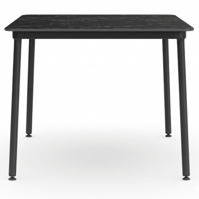 Mesa Comercial para Restaurantes - RESOL HUB 80x80 - Varios Colores - Estructura de Aluminio Lacado - 06332 - Resol - NOGAL BEAT - Mesas