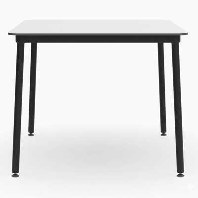 Mesa Comercial para Restaurantes - RESOL HUB 80x80 - Varios Colores - Estructura de Aluminio Lacado - 06328 - Resol - NOGAL BEAT - Mesas