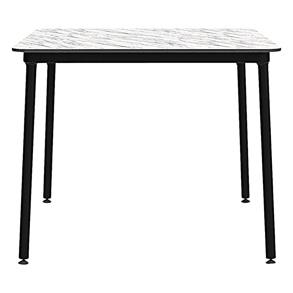 Mesa Comercial para Restaurantes - RESOL HUB 90 x 90 - Varios Colores - Estructura de Aluminio Lacado - 06339 - Resol - NOGAL BEAT - Mesa Comercial Interior