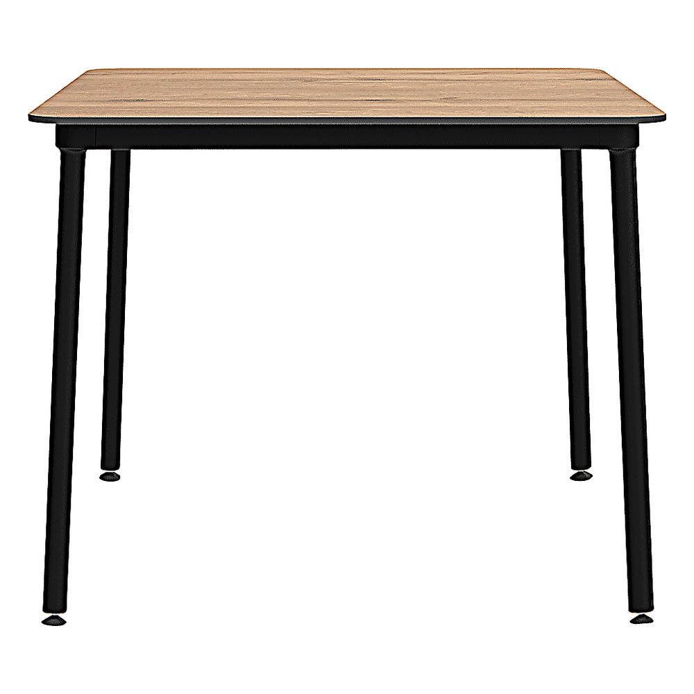Mesa Comercial para Restaurantes - RESOL HUB 90 x 90 - Varios Colores - Estructura de Aluminio Lacado - 06337 - Resol - NOGAL BEAT - Mesa Comercial Interior