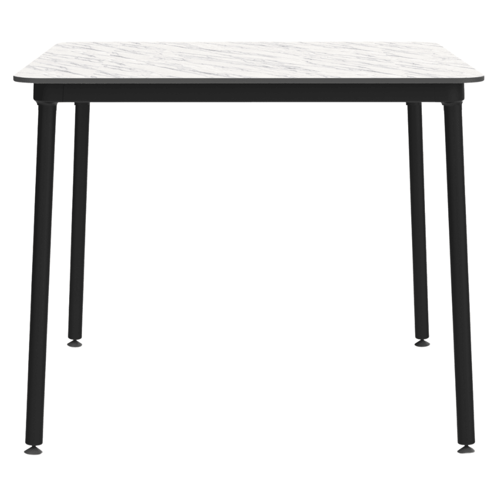 Mesa Comercial para Restaurantes - RESOL HUB 90 x 90 - Varios Colores - Estructura de Aluminio Lacado - 06339 - Resol - NOGAL BEAT - Mesa Comercial Interior