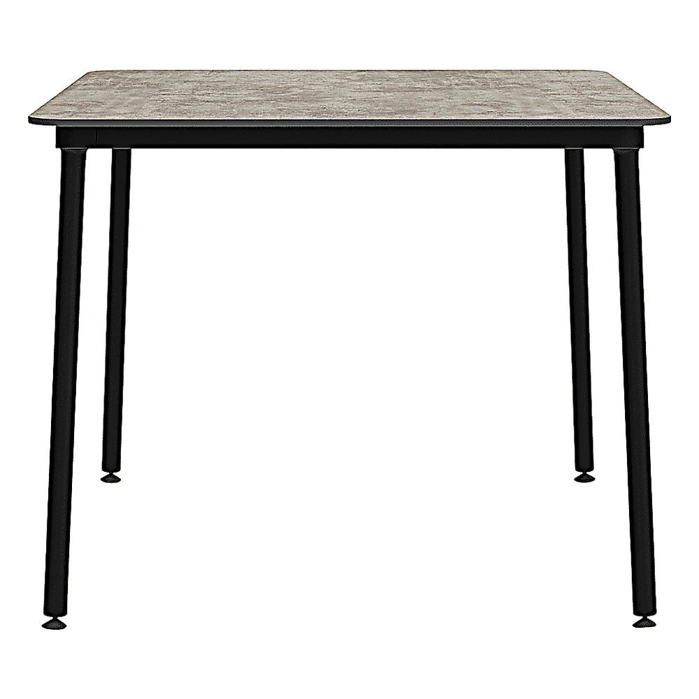Mesa Comercial para Restaurantes - RESOL HUB 90 x 90 - Varios Colores - Estructura de Aluminio Lacado - 06338 - Resol - NOGAL BEAT - Mesa Comercial Interior