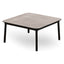 Mesa Comercial para Restaurantes - RESOL HUB BAJA 80x80 - Varios Colores - Estructura de Aluminio - 06378 - Resol - NOGAL BEAT - Mesa Comercial Interior