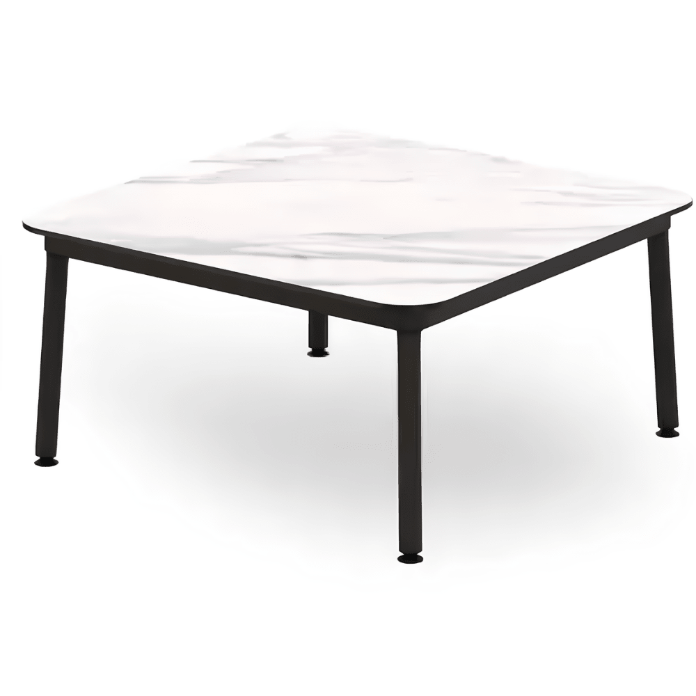 Mesa Comercial para Restaurantes - RESOL HUB BAJA 80x80 - Varios Colores - Estructura de Aluminio - 06379 - Resol - NOGAL BEAT - Mesas