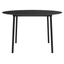 Mesa redonda RESOL HUB Ø120 con tablero HPL y estructura de aluminio lacado