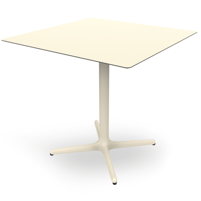 Mesa Comercial para Restaurantes - RESOL TOLEDO 80x80 - Varios Colores - Estructura de Aluminio - 06613 - Resol - NOGAL BEAT - Mesas