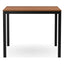 Mesa Comercial Plegable al Aire Libre 80x80 - RESOL BARCINO - Varios Colores - Aluminio - 07194 - Resol - NOGAL BEAT - Mesa de Terraza