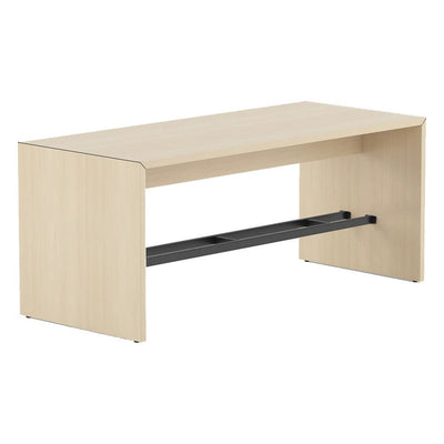 Mesa Comunal para Comedor Institucional - GEBESA GRC DYLAN - Alto 90 cm - GGRD530246036 - GEBESA - NOGAL BEAT - Mesa Comercial Interior