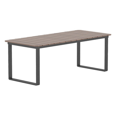 Mesa Comunal para Terraza - GEBESA GRC BOWEN - Alto 75 cm - Exterior - GGRB510365930 - GEBESA - NOGAL BEAT - Mesa Comercial Exterior