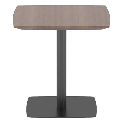 Mesa Cuadrada Bordes Suaves para Área Colaborativa - GEBESA GRC ONESIMA - Alto 75 cm - GGRO567242430 - GEBESA - NOGAL BEAT - Mesa Comercial Interior