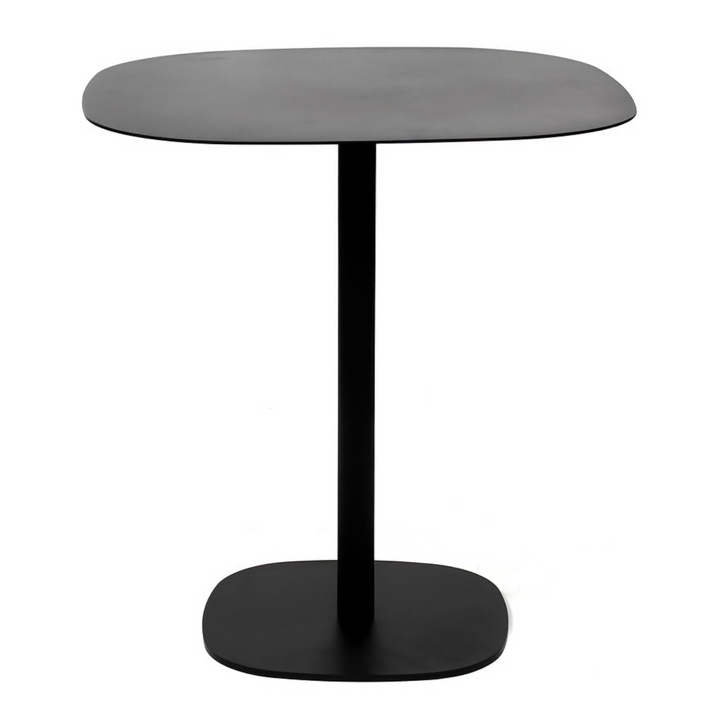 Mesa Cuadrada - NOGAL BEAT IRON DINNING - Negro - Resistente al Agua Sol y Polvo - MESA IRON DINNING - MDO - NOGAL BEAT - Mesa Periquera