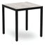 Mesa Cuadrada para Bistró - RESOL BARCINO COMPACT SQUARE 70X70 - Varios Colores - Estructura Aluminio - 04021 - Resol - NOGAL BEAT - Mesa Comercial Interior