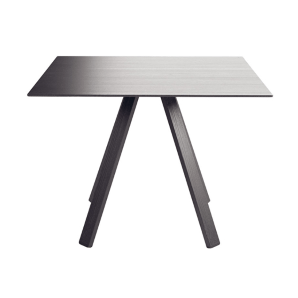 Mesa Cuadrada para Restaurantes - COLOS VU B/Q - Varios Colores - Estructura Tripie y Cubierta Multicapa Laminada - VU B/Q - Colos - NOGAL BEAT - Mesas