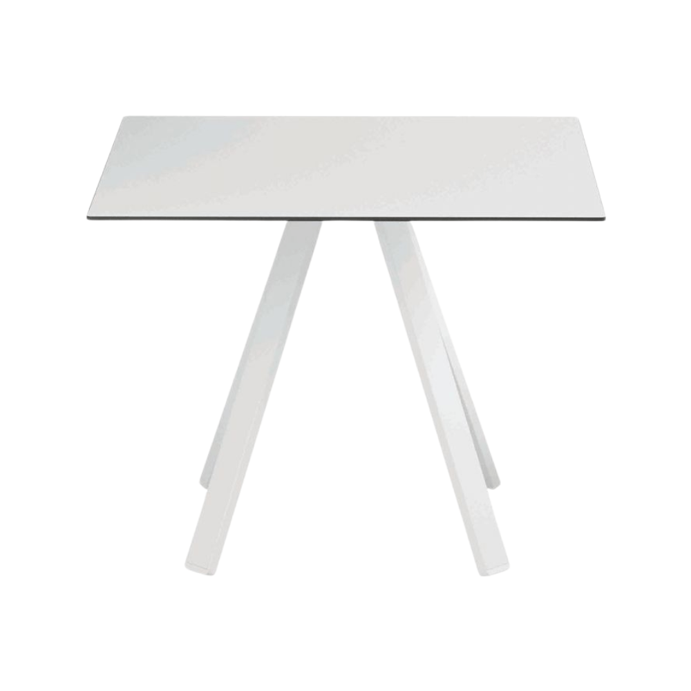 Mesa Cuadrada para Restaurantes - COLOS VU B/Q - Varios Colores - Estructura Tripie y Cubierta Multicapa Laminada - VU B/Q - Colos - NOGAL BEAT - Mesas