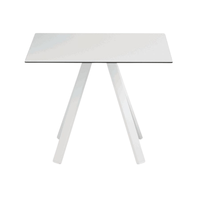 Mesa Cuadrada para Restaurantes - COLOS VU B/Q - Varios Colores - Estructura Tripie y Cubierta Multicapa Laminada - VU B/Q - Colos - NOGAL BEAT - Mesas