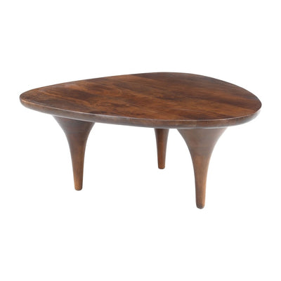 Mesa de Centro para Habitación de Hotel - ZUO SPIKER - Nogal - Estructura y Cubierta en Madera de Mango - 110803 - Zuo - NOGAL BEAT - Mesa Comercial Interior