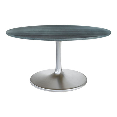 Mesa de Comedor para Cafetería - ZUO METROPOLIS - Varios Colores - Cubierta de Mármol Natural y Estructura de Hierro - 109451 - Zuo - NOGAL BEAT - Mesa Comercial Interior