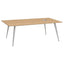 Mesa de Juntas de Oficina - KINGSTRONG CAZZA 240 MESA0905262 - Varios Colores - Melamina - MESA0905262 - Mundo In - NOGAL BEAT - Mesa de Juntas