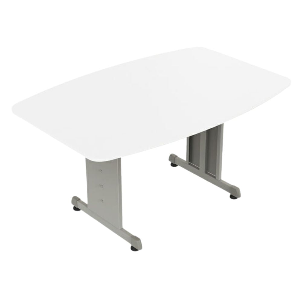 Mesa de Juntas para Capacitación - OFIK 252 - Cubierta en Melamina y Estructura en Lámina - 252 - OFIK - NOGAL BEAT - Mesa de Juntas