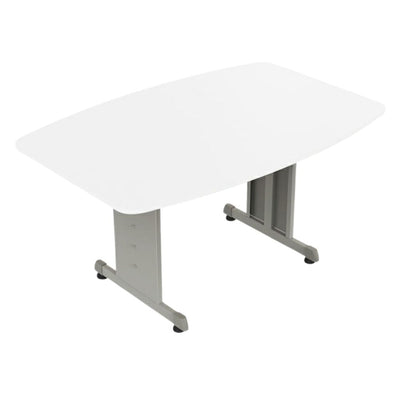 Mesa de Juntas para Capacitación - OFIK 252 - Cubierta en Melamina y Estructura en Lámina - 252 - OFIK - NOGAL BEAT - Mesa de Juntas