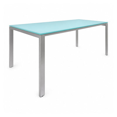 Mesa de Juntas para Oficina - VERSA AXIO - Blanco/Gris - Frente 240 cm - AO-784 - VERSA - NOGAL BEAT - Mesa de Juntas