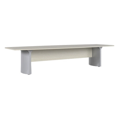 Mesa de Juntas para Sala de Consejo Directivo - GEBESA PRIME - Frente 365 cm - Estructura de Aglomerado - GBR570365 - GEBESA - NOGAL BEAT - Mesa de Juntas
