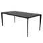 Mesa de Oficina para Reuniones - NOGAL BEAT AUSTRIA - Cubierta Porcelanato - MESA RECTANGULAR AUSTRIA 180*90 - MDO - NOGAL BEAT - Mesa Comercial Interior