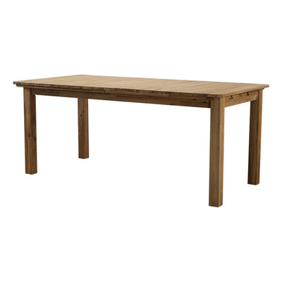 Mesa de Terraza para Cafetería - NOGAL BEAT FRAN - Natural - Madera de Acacia - MESA FRAN 90 x 180 Natural - CAMCO - NOGAL BEAT - Mesa de Terraza