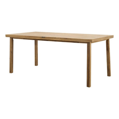 Mesa de Terraza para Restaurante - NOGAL BEAT NOA - Natural - Madera de Acacia - MESA NOA 90 x 180 Natural - CAMCO - NOGAL BEAT - Mesa de Terraza