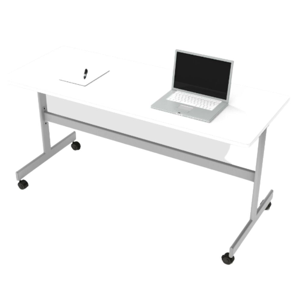 Mesa de Trabajo Abatible para Oficina - OFIK 247 - Cubierta en Melamina - 247 - OFIK - NOGAL BEAT - Escritorio